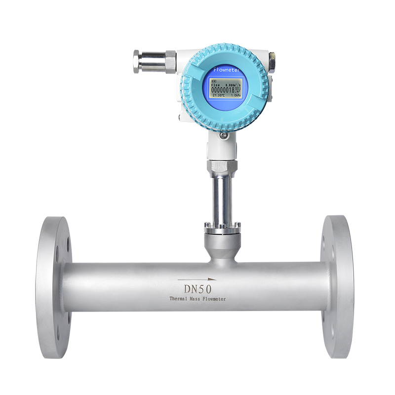 法蘭連接熱式氣體流量計 (4)